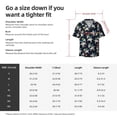 thumbnail image 5 of Fotbe Cartoon Sharks Camisa Estampada de Manga Corta para Hombre, Casual de Verano, Estilo Playero, Sin Arrugas-XX-Large, 5 of 5