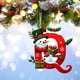 thumbnail image 4 of 26 Letters Christmas Tree Decoration Pendant Christmas Tree Ornaments Personalized DIY Christmas Ornaments Christmas Decoration Xmas Tree Hanging Decor Feature, 4 of 4