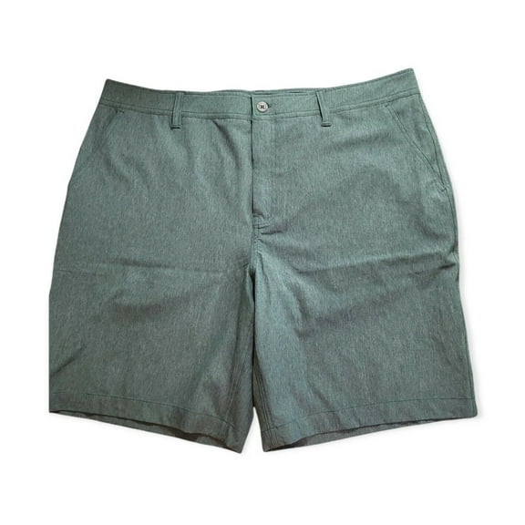 32 Degrees Cool Men's Performance Shorts (Blue Spruce Melange, 40)