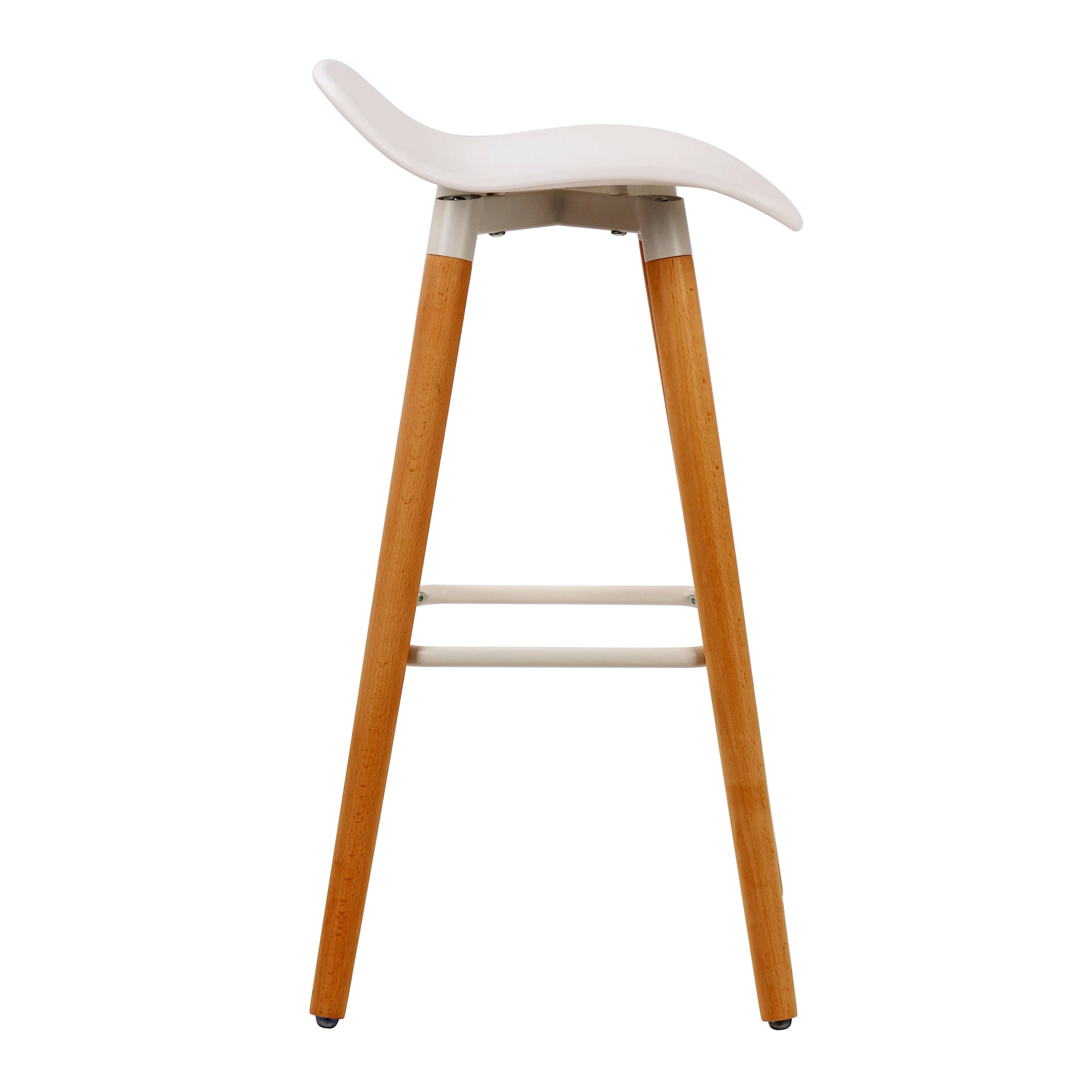 Mainstays Scoop Backless Stool Set, 2 Pieces