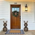 thumbnail image 6 of Rattan Bunny, Wicker Bunny, Wicker Easter Bunny Decor, Rattan Bunny Outdoor, Rattan Wicker Easter Bunny, Rattan Bunnies, Wicker Bunny Topiary for Home Porch Easter Decoration Outdoor/Indoor B, 6 of 7