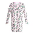 thumbnail image 5 of Hello Kitty Women's and Women's Plus Christmas Print Henley Sleepshirt and Plush Socks Set, 2-Piece, Sizes XS-3X, 5 of 6