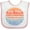 White and Pink, variant on Inktastic Lake Vibes Distressed Retro Sunset Boys or Girls Baby Bib