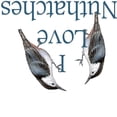thumbnail image 2 of CafePress - I Love Nuthatches Mug - 11 oz Ceramic Mug - Novelty Coffee Tea Cup, 2 of 4
