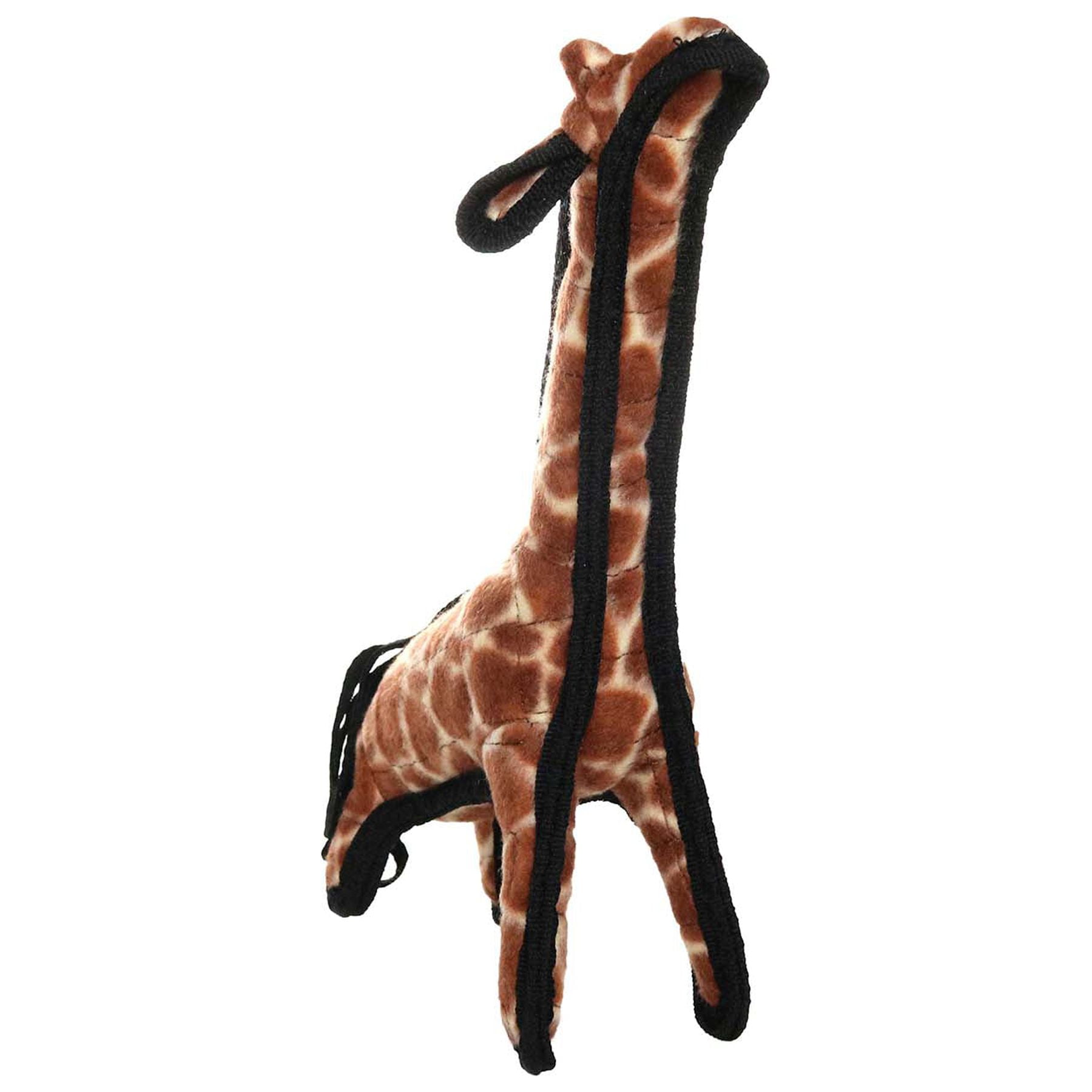 Tuffy Junior Zoo Giraffe Durable Plush Dog Toy