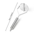 thumbnail image 2 of Cooking Utensils for Kitchen Countertop Potato Masher - Stainless Steel Manual Crusher for Vegetables Fruits Meat Durable Food Mashing Tool, 2 of 5