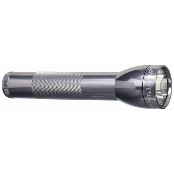 Linterna MagLite ML300L LED de 2 celdas D resistente al agua, color gris