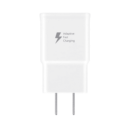 OEM EP-TA20JBEUGUS Inbox Replacement 15W Adaptive Fast Wall Charger for Nokia 5.1 Includes Fast Charging 6FT Micro USB Charging Cable, and 3.5mm Earphone with Mic – 3 Items Bundle - White