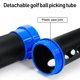thumbnail image 4 of Agarrador de pelotas de golf de 33,9 pulgadas, accesorios metálicos para deportes de golf al aire libre (negro), 4 of 6