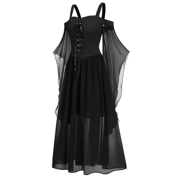 green emerald velvet dress Black Gothic Ball Gown With Feather Lace