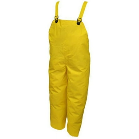 Tingley Rubber O56007.2X PVC Plain Front Durascrim Overalls - Yellow - 2XL