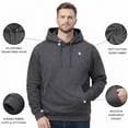 thumbnail image 4 of SOCKS'NBULK 3 Pack Mens Hoodie Sweatshirts, Cotton Blend, Bulk Adults Hoodies Sweatshirt, 4 of 7