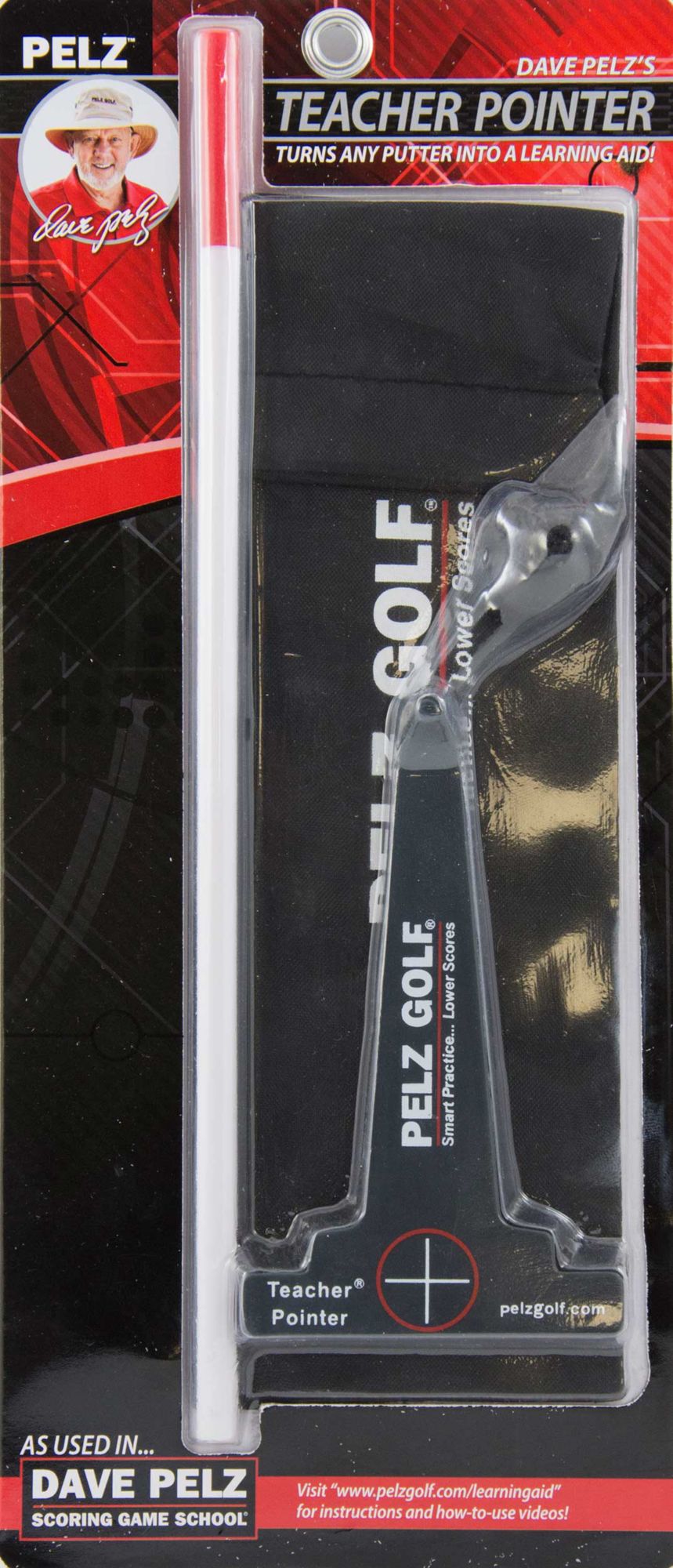 Dave Pelz Golf Teacher Pointer Training Aid