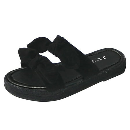 

Larisalt Womens Sandals Women Open Toe Ankle Strap Heel Pump Sandals Party Wedding Strappy Buckle Sandals Black