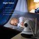 thumbnail image 5 of Caméra pour animaux de compagnie, moniteur pour bébé, caméra de sécurité domestique Wi-Fi 1080P, détection de son, détection et suivi de mouvement, audio bidirectionnel, vision nocturne, service cloud, iOS/Android, caméra de sécurité sans fil pour la maison Kuyhfg Bienvenido a Kuyhfg, 5 of 5