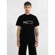 thumbnail image 1 of Camiseta informal ligeramente elástica con estampado "Batería baja" para hombre, ropa masculina de verano, 1 of 7