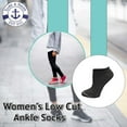 thumbnail image 4 of Yacht & Smith 12 Pair Women's Low Cut Ankle Socks Thin Comfortable Lightweight Breathable Wholesale Bulk Sport Socks, 4 of 7