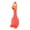 Red, variant on Walbest Screaming Rubber Chicken Dog Squeaky Toy, 7.8-Inch Tall, Latex Chew Molar Dog Funny Toy for Small Medium Dog (Black)