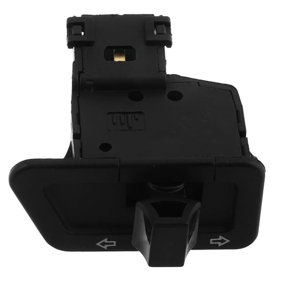 DEMACRIO 1Pcs Black Plastic Motorcycle Turn Signal Switch Electric Scooter Handlebar Toggle 4.6x4.3x2.1in