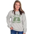thumbnail image 3 of Let's Go Get Lost Bigfoot Legend Myth Sweatshirt for Men or Women Brisco Brands X, 3 of 6