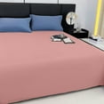 thumbnail image 4 of VQPeo Flat Sheet - Microfiber Bed Flat Sheet, Wrinkle and Fade Resistant, 70.87x90.55 Inch, Pink, 4 of 5