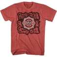 thumbnail image 1 of Cheap Trick Dream Police Tour Red Heather Adult Front/Back T-Shirt Tee, 1 of 3