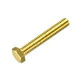 thumbnail image 1 of Unique Bargains Brass Hex Bolts, 5/16-18x2' 1 Pack Fully Thread Grade 4.8 Machine Screws, 1 of 4