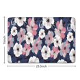 thumbnail image 5 of Pioneer Flower Floral Print Flannel Non Slip Door Rugs,Washable Door Mats Indoor,Decorative Door Mats,Dirt-Resistant and Absorbent Doormat for Entrance,Bedroom,Kitchen,Bathroom,23.5"x16", 5 of 5