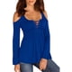 thumbnail image 1 of Blusa informal con hombros descubiertos y cordones para mujer Adepaton WMZY-347-11, 1 of 5