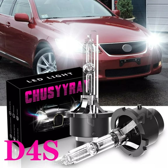 For 2005-2006 Lexus GS300 - 2x D4S Front HID Xenon Headlight Low Beam Bulbs Kit 6000K White