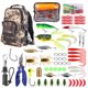thumbnail image 2 of Kit Señuelos Pesca Mixtos Suaves Ganchos Popper Los Accesorios Wat Fresca, 2 of 9