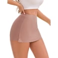 thumbnail image 4 of INSPIRE CHIC Women's Tummy Control Boyshorts Mid-Waisted Butt Lifting Lightweight Seamless Slip Shorts M Pink, 4 of 5