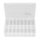 thumbnail image 1 of Caja de piezas de 16 compartimentos divisor ajustable de protección ambiental contenedor organizador de 16 rejillas transparente plástico PP para medicamentos ANGGREK Otros, 1 of 8