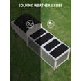 thumbnail image 4 of RIEDHOFF Wooden Chicken Coop, Chicken Coop for 3-5 Chickens, 106in Chicken Coop with Run, Outdoor Chicken Coop with Waterproof Roof, Nesting Box, Pull Out Trays and Ramp, White Carriage, 4 of 7