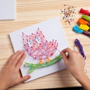 Craft-tastic String Art Kit lV - Craft Kit Makes 3 Large String Art Canvases