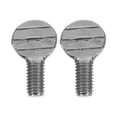 thumbnail image 1 of 1 Pair Stainless Steel Bbq Tools Thumb Screws Bbqs Accessories Silver, 1 of 8