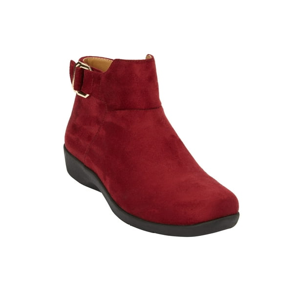 wide width bootie boots
