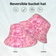 thumbnail image 2 of Fotbe Love Sombrero Tipo Pescador con Estampado – Sombrero de Sol de Algodón de Moda para Playa, Golf, Pesca, 2 of 6
