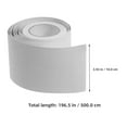 thumbnail image 2 of HEALEEP flexible trim moulding Baseboard Trim Sticker PVC Grey 1 Roll, 2 of 8