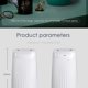 thumbnail image 5 of Wosthever Humidificador de aire, rociador de niebla de gran capacidad con luz, difusor de aceite esencial de aromaterapia, suministros de vaporizador Humidificadores Blanco Wosthever HA059314-01B, 5 of 6