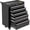 Black, variant on EastVita 24 Inch 6 Drawer Rolling Tool Box With Wheels Tool Storage Cart For Garage And Workshop