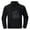 Mens Sweater Black, variant on Quarter Zip Up Pullover Men Fleece Long Sleeve with Pockets Casual Fall Lounge Top Sweater Dad Gifts