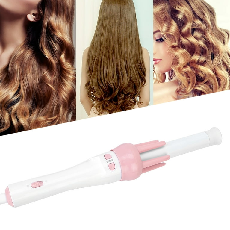 Automatic Hair Curlers 360 Rotating 110 240V Professional Ceramic Curling Iron Automatic 360 Rotating Hair Curler Electric Curling Wand for