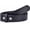 Black, variant on 38mm Mens Solid Strap Genuine Leather Belt Replace Without Pin Buckle Snaps