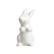 thumbnail image 1 of Figuritas de conejo de cerámica Bewildely blanca para decoración de muebles, 1 of 6