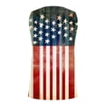 thumbnail image 5 of Fewfanhot Women's 4th of July Flag Tank Top, Ribbed V-Neck Sleeveless Patriotic Blouse, Casual Summer Button Henley Top, S-3XL, 5 of 5