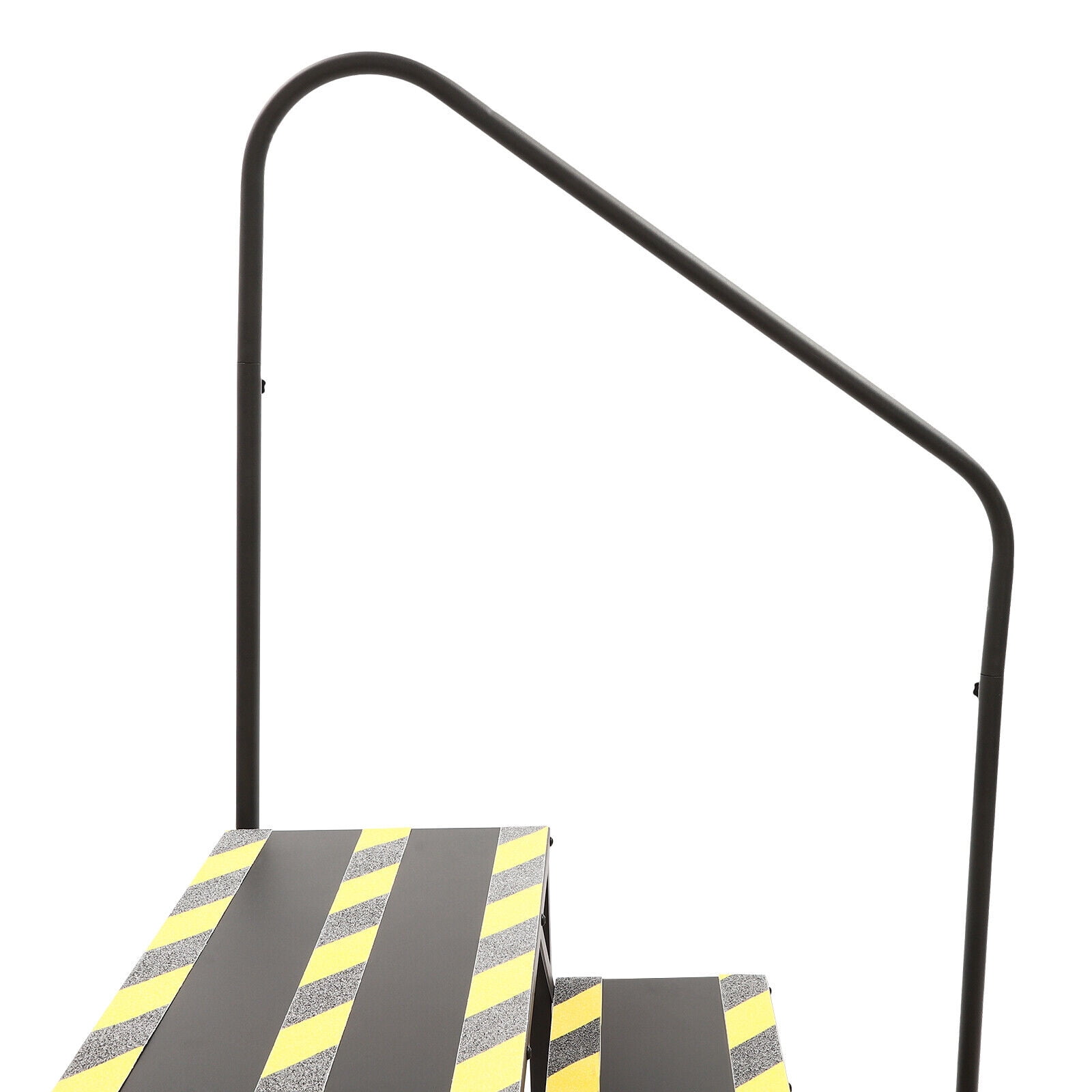 Miumaeov 4-Steps Ladder W/ Handrail Portable Swimming Pool Ladder Above Ground Stair Step Stool for Travel Trailer