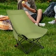 thumbnail image 6 of figatia Camping Chair Cover Oxford Cloth Portable Durability Replacement Moon Chair Seat Cover for Outdoor Fishing Lawn Picnic Green, 6 of 8