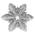 thumbnail image 1 of 10 PCS Christmas Snowflake Biscuits Molds Stainless Steel Biscuit Moulds 3D Cake Cutters, 1 of 9
