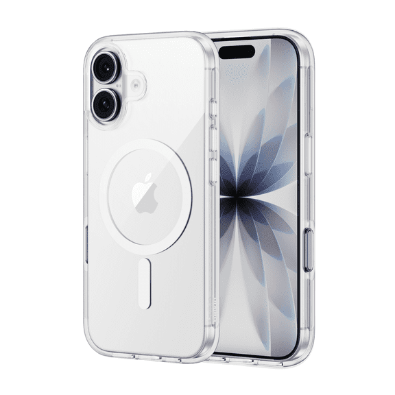 Belkin for iPhone 17 Case, Clear, MagSafe Compatible w/Anti-Scratch & Anti-Yellowing Treated Coating, Touch Sensitive Camera Control - Military Grade, Slim Design, Shockproof, Protective